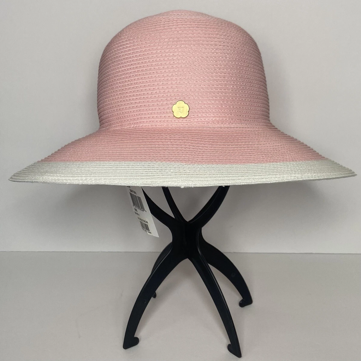 ERIC JAVITS HAT PINK WIDE BRIM STRAW SUN PACKABLE SQUISHEE USA Eric Javits Packable Hats for Women | Mercari main image 3