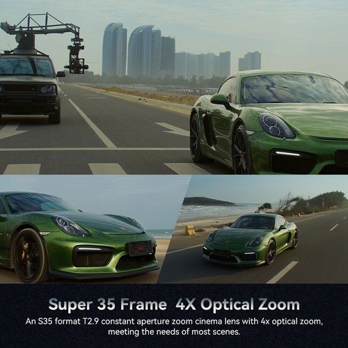 7artisans Spirite 24-96mm T2.9 S35 4x Zoom Cinema Lens MF For Canon EF/PL-Mount - Picture 7 of 10