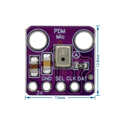Mp34dt01 M Specs 2pcs MP34DT01 PDM MEMS Microphone Module - Digital ...