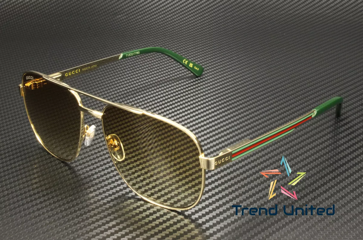 Gucci navigator top metal sunglasses