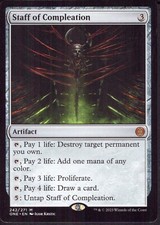 Staff Of Compleation [Foil] #242 Prices | Magic Phyrexia: All Will Be One |  Magic Cards
