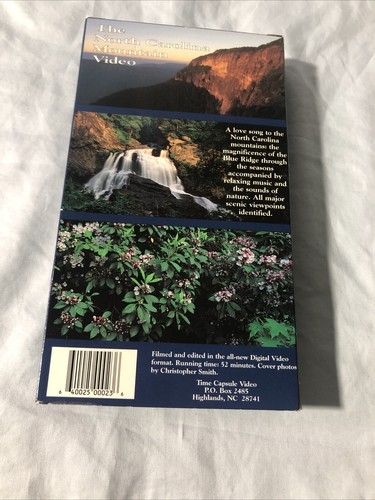 Nat Geo Love Those Trains N.C. Mountains Charleston SC History VHS Lot of 3 - Picture 12 of 15