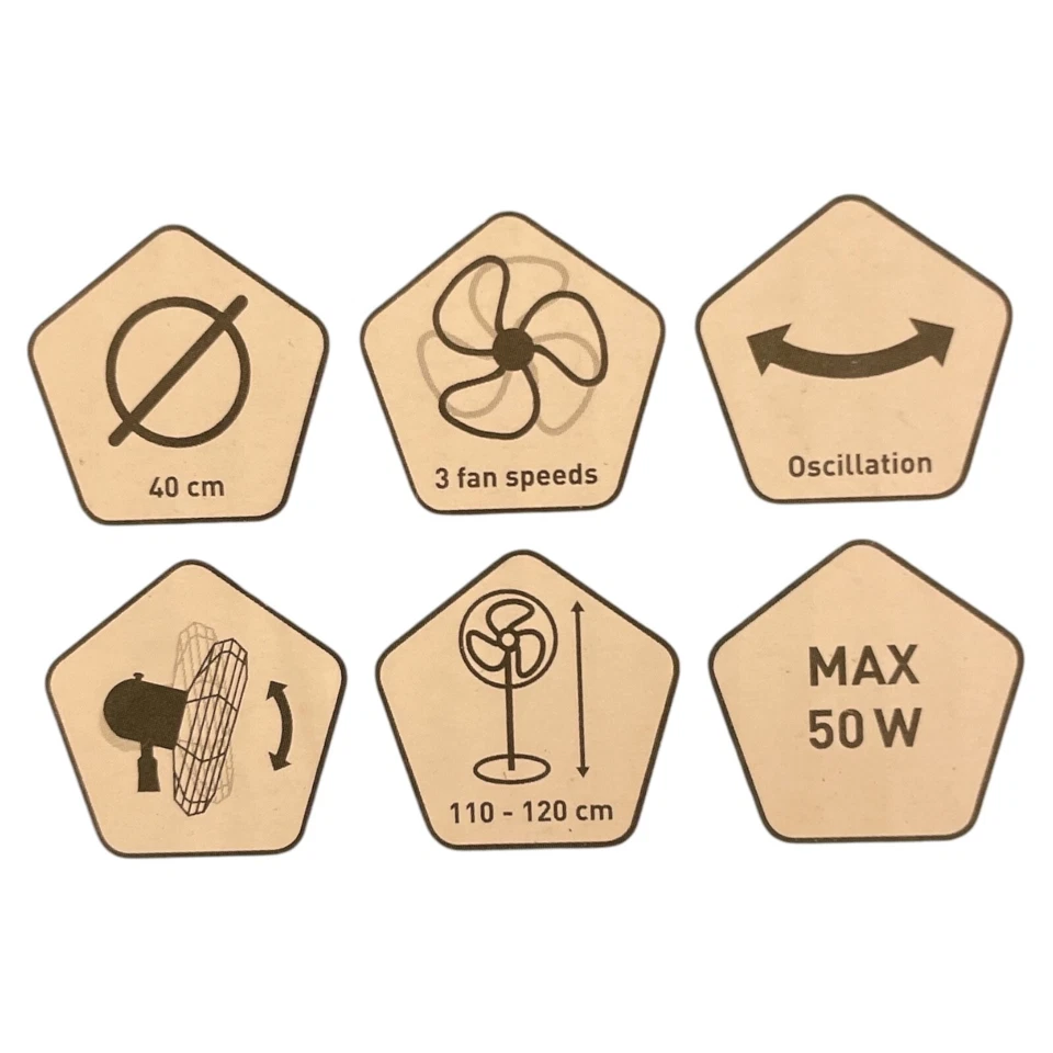 Suntec Wellness CoolBreeze 4.000 SV Standventilator 50 W - Bild 3 von 3