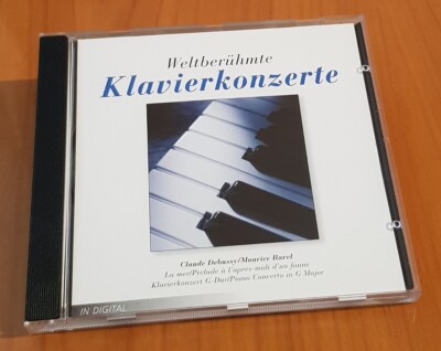 CD|Claude Debussy/Maurice Ravel|Weltberühmte Klavierkonzerte BLITZVERSAND 