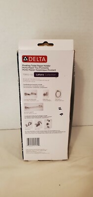 Delta Lahara Toilettenpapierhalter Edelstahl – 73850-ss, Badzubehör Im Set