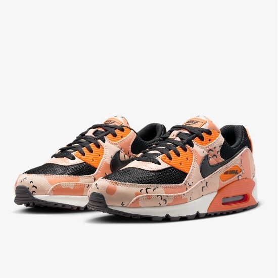 Nike Air Max 90 "Camo Pack" Safety Orange (IF1721-201) Expeditedship — product photo 2 of 8