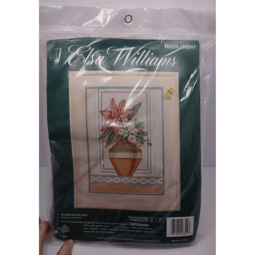 Elsa Williams Needlepoint Kit Joan Marchie Window on the West USA