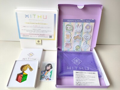 Niziu Fan Club Membership Benefits Nina autograph card WithU KPOP