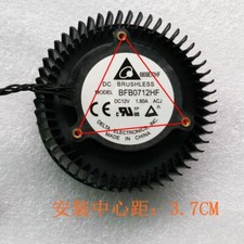 1X EVGA GTX660 VGA Video Card Cooling Fan 4-Pin BFB0712HF 65x65x25mm