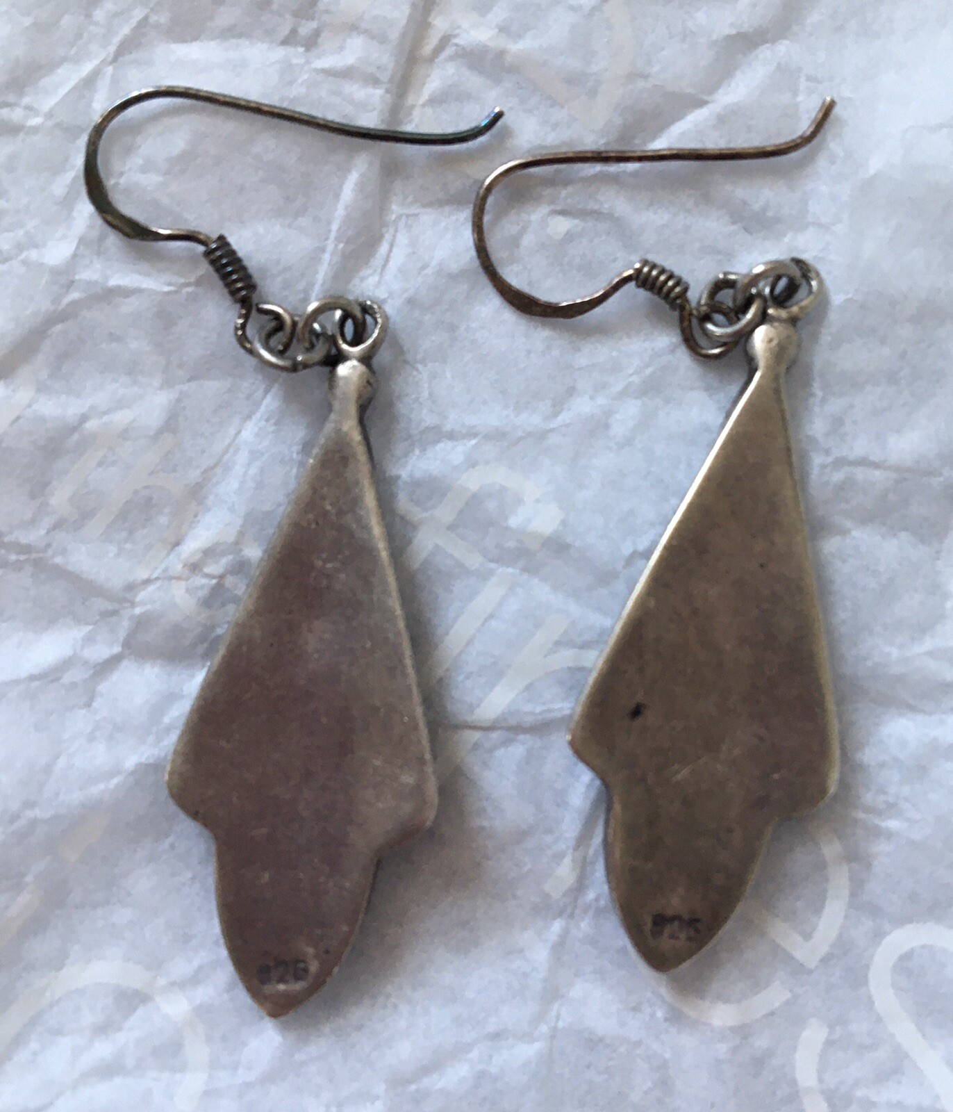 Hallmarked Solid Sterling Silver Vintage Art Deco… - image 2