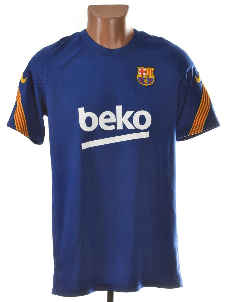 BARCELONA 2020/2021 FOOTBALL TRAINING SHIRT JERSEY NIKE SIZE