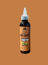 OKAY Pure Natural Black Castor OIL Hair Growth Infused With Biotin 4,oz 118 Ml