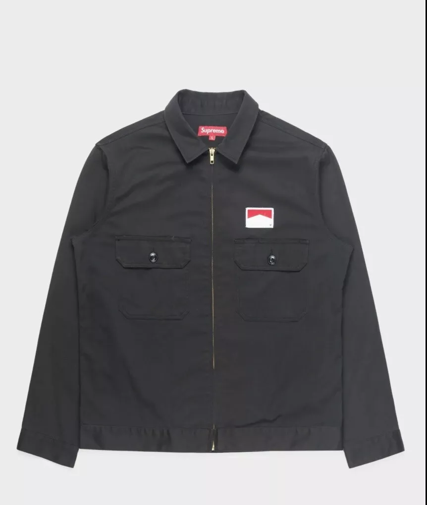 Veste noire Supreme Marlboro taille M 100% authentique Ss09