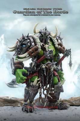 Mithril Studio WOW Fit Fury Clan Orc Man Berserker 1/10 Action
