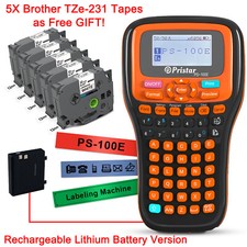 Fit For Brother P-Touch Handheld Label Maker Printer 12mm TZe-231 Label Tape Lot