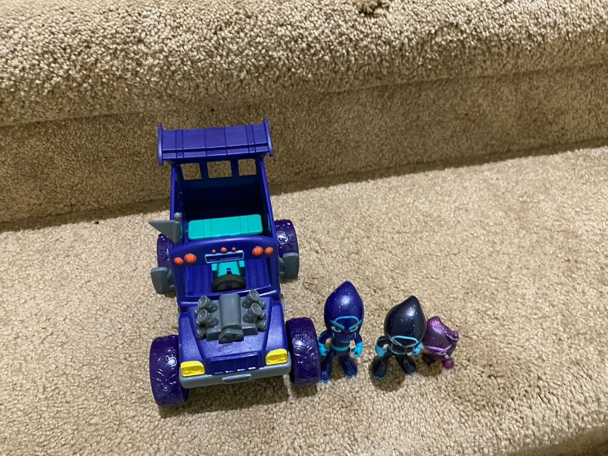 Disney PJ Masks Night Ninja Bus Ninjalinos Stacking Figures Disney PJ Masks Night Ninja Bus Ninjalinos Stacking Figures
