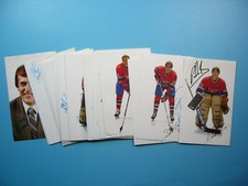25 MONTEAL CANADIENS 1985/86 HOCKEY PHOTOS PATRICK ROY PRE ROOKIE AUTO AUTOGRAPH