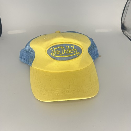 Vintage Von Dutch Mesh Trucker Biker 