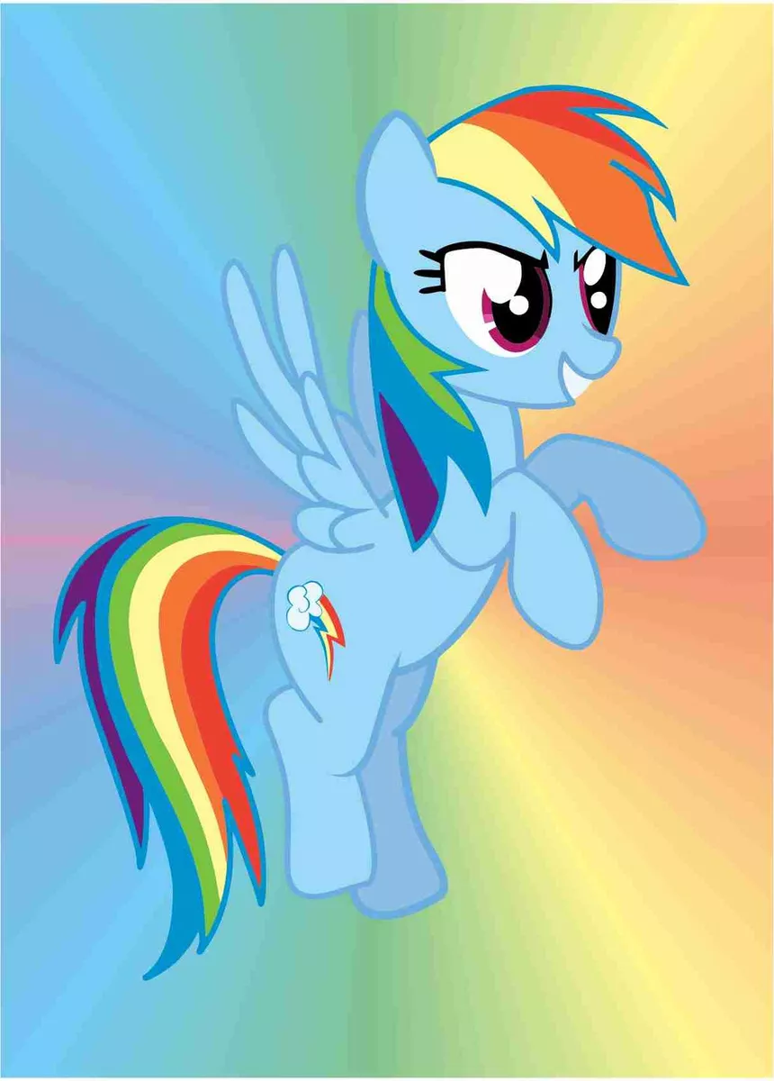 my little pony rainbow dash