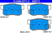 BremsbelÄGe Honda T. ACCORD/CR-V/FR-V 01-09