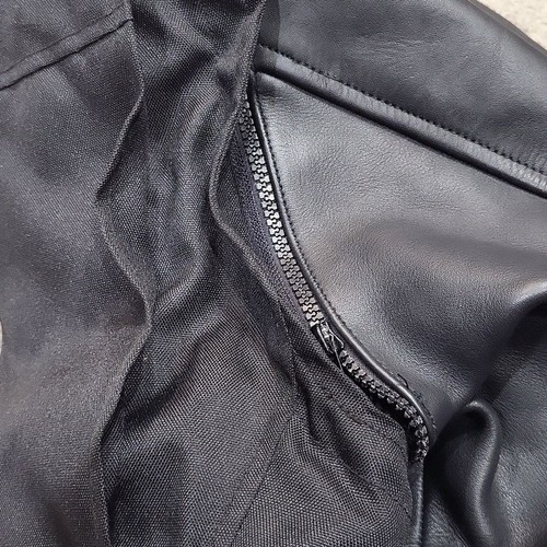 NWT New Milwaukee leather MMCC Cordora motorcycle jack coat w/ detachable sleeve - Picture 14 of 16