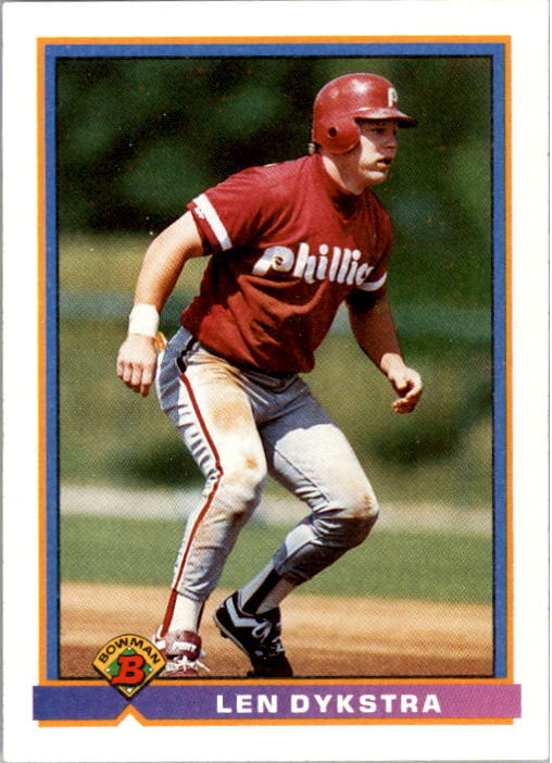 1991 Bowman Baseball "Main Set" Base Cards #501 to #704