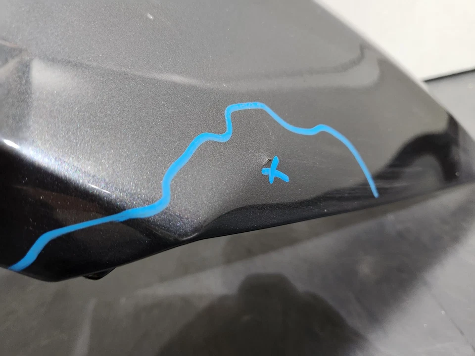 ✅ 15-20 OEM BMW F82 F83 M4 lado derecho pasajero guardabarros panel carcasa gris B39 * Foto 3 de 4