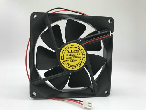 Ventilateur De Refroidissement DC12V 0.19A 9025 9CM 2 Broches - Neuf - Pour PC Ou électronique