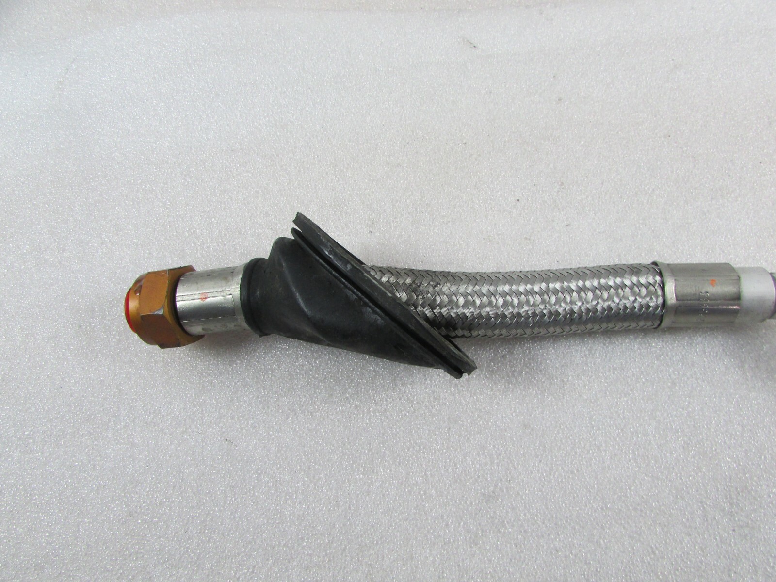 Ferrari 599 GTB, Oil Hose, Tank to Radiator, Used, P/N 225633