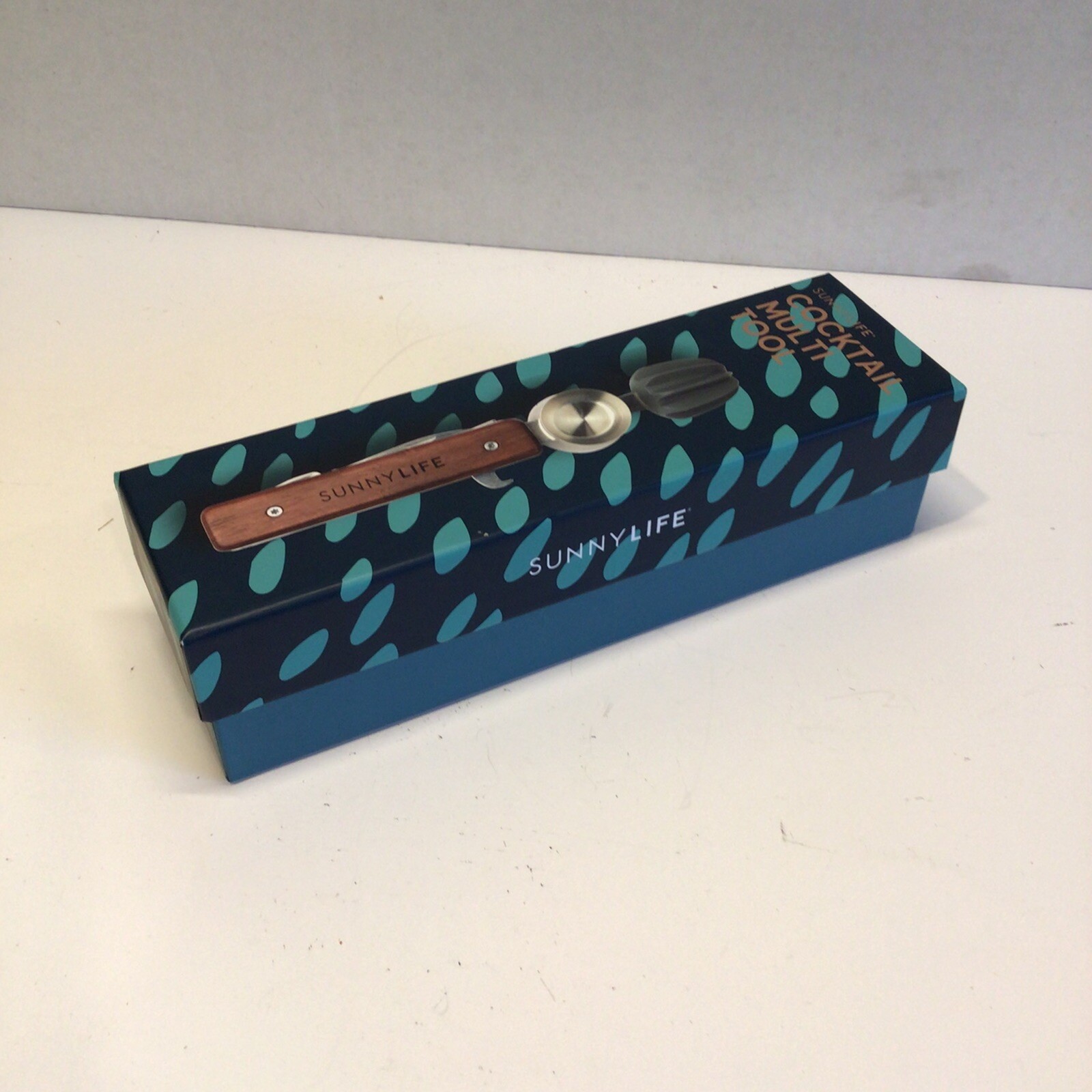 Sunnylife Sunny Life Cocktail Bar  Stainless Steel Brand New Multi-Tool NIB