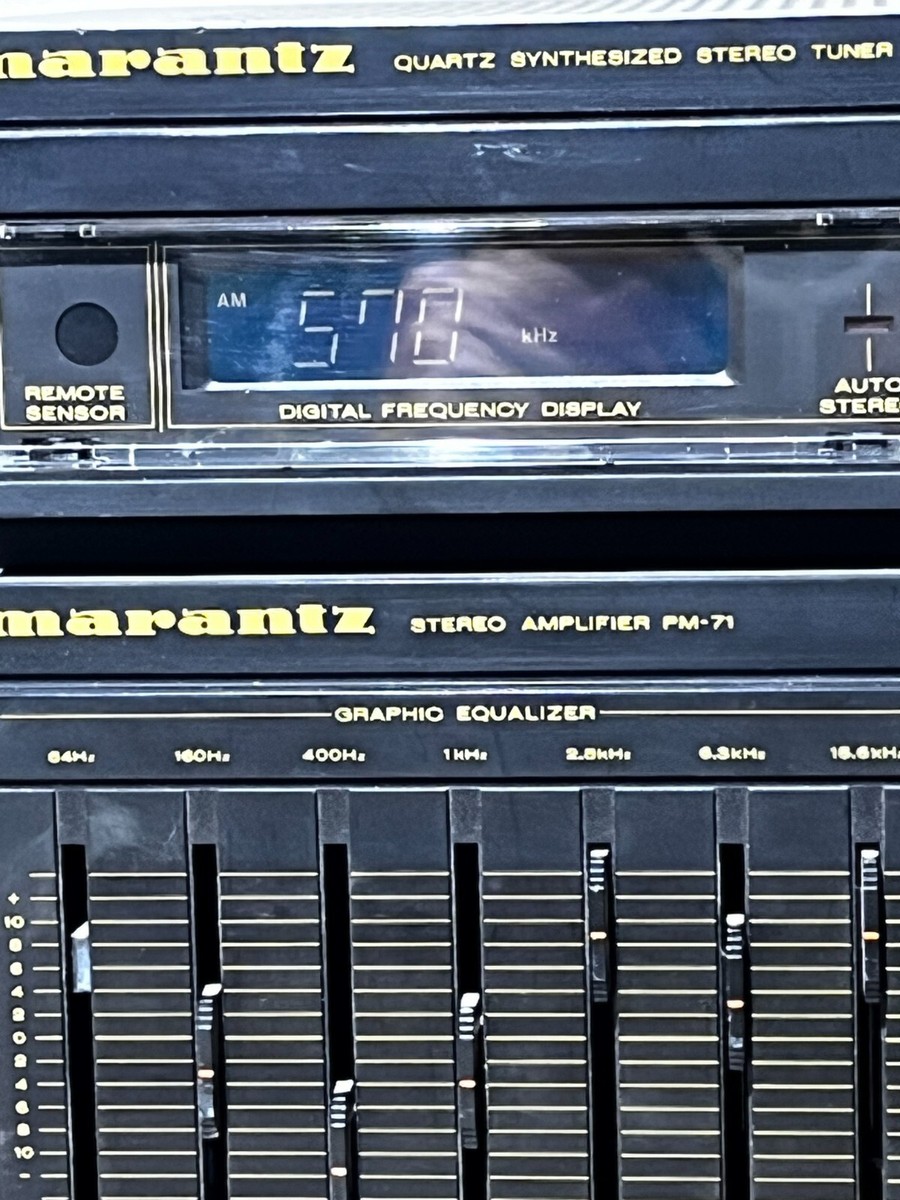 Marantz TA 71 Receiver With 7 Band EQ Equalizer Black | eBay Marantz TA 71 Receiver With 7 Band EQ Equalizer Black | eBay