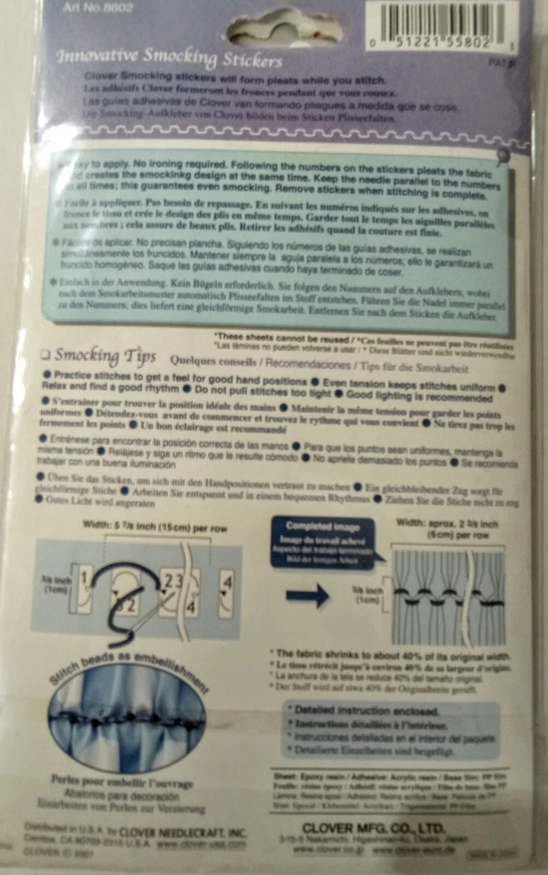 PEGATINAS BORDADAS TRÉBOL TÉCNICA NOVEAU DISEÑO DE CABLE ÚNICO Foto 3 de 3