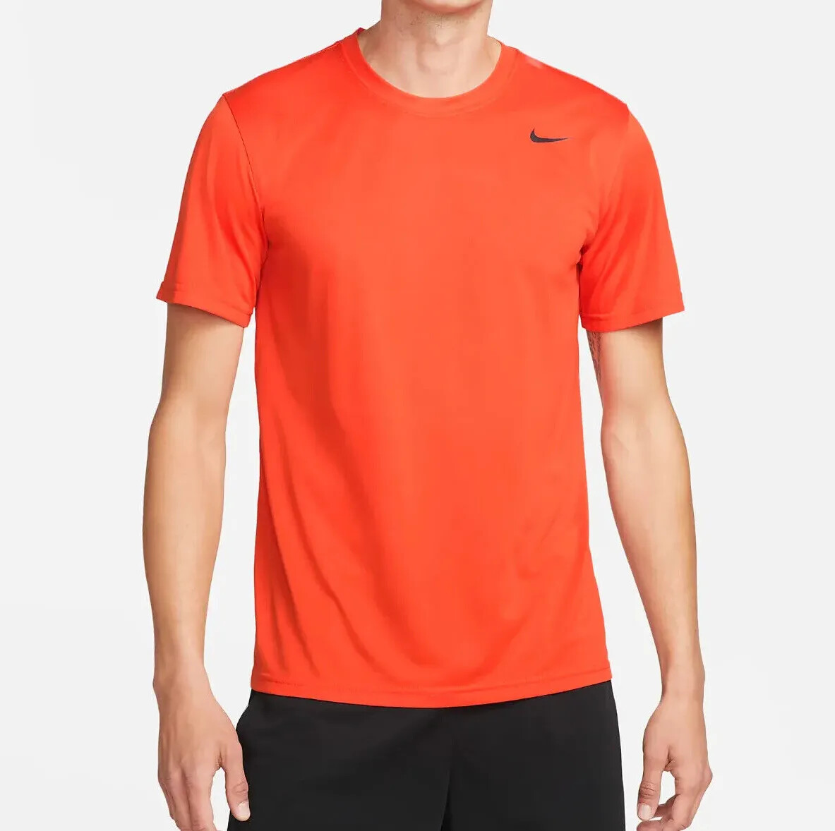 Nike DRI-FIT オレンジ ストライプ Tシャツ NIKE（ナイキ） （メンズ）AS ドライフィット ロングスリーブ