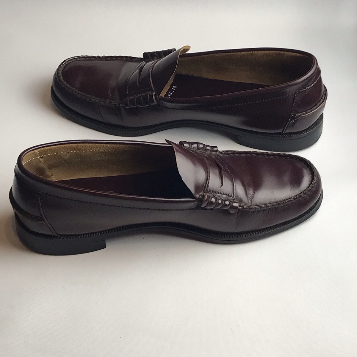 Florsheim Shoes Mens Size 9 Burgundy Penny Loafers Leather Slip On Dress Classic Florsheim FLS Berkley 30253 Men main image 2