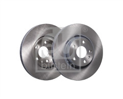 FOR AUDI SKODA SEAT VOLKSWAGEN FRONT FEBI BILSTEIN BRAKE DISCS PAIR 