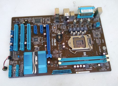 ASUS P8H61 REV. 1.00 ATX motherboard, Socket LGA1155, Intel H61, DDR3, SATA - Afbeelding 4 van 7