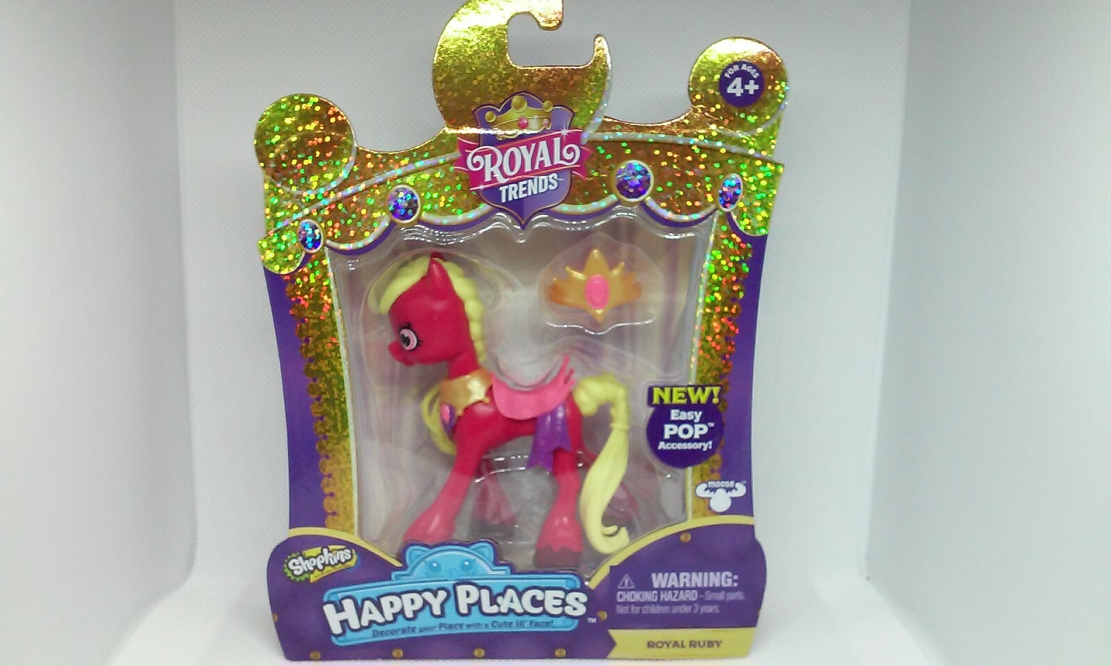 Shopkins HAPPY PLACES ROYAL TRENDS ROYAL RUBY PONY Pack 2019