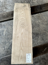 White Ash slab 1520, live edge slab, unfinished, free shipping