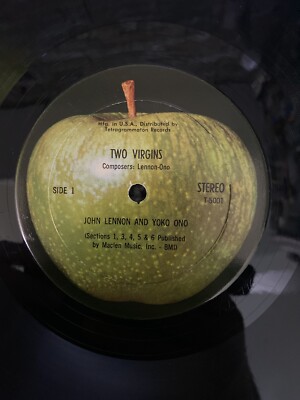 John Lennon Lp Two Virgins 11 Nov. 1968 T-5001 Used Condition | eBay