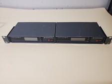 2-Sennheiser ew 100 Diversity Receivers Rack Mounted.