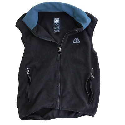 トップス 90s NIKE ACG fleece vest black Nike ACG Vest Womens Medium Black Fleece Thermal Layer 2 Full Zip