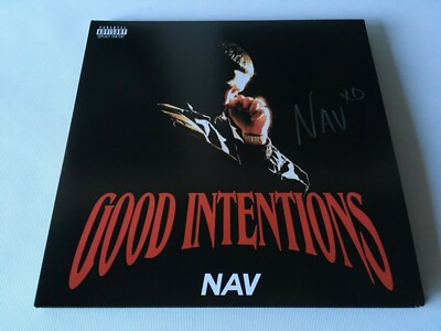 NAV Good Intentions Vinyl 2XLP + Signed Cover