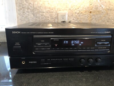 Mint DENON AVR-2000 AV Surround Sound AM/FM Stereo Receiver Denon