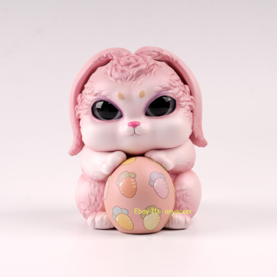 Jin Dou Yun Studio Year Of The Rabbit Xiaoyue Pink Rabbit Statue In ...
