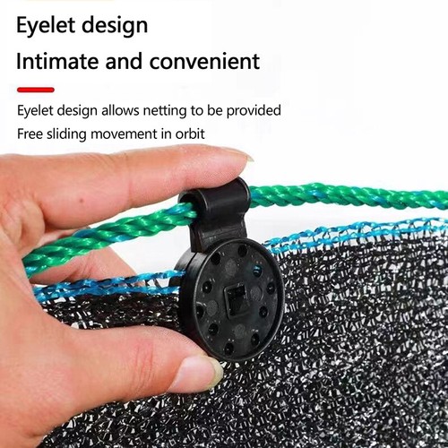 100Pcs Shade Cloth Plastic Clips Sun Shade Net Clips Greenhouse Fabric Fix Clamp - Picture 10 of 10