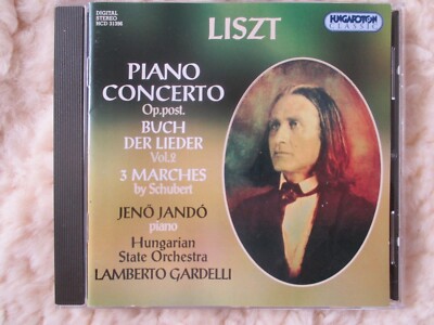 Liszt: Piano Concerto - Jenö Jando - Hungarian State Orchestra - Gardelli - CD