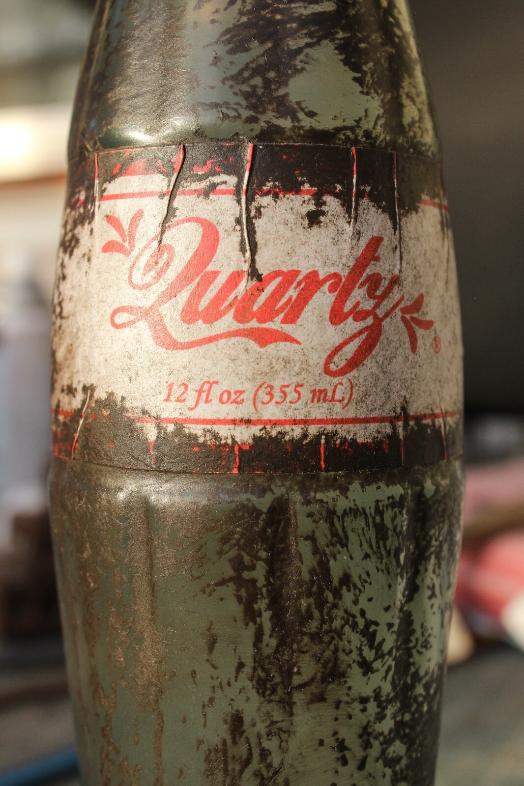 Handmade Nuka Cola Quartz 12oz Bottle Replica from Fallout New Vegas