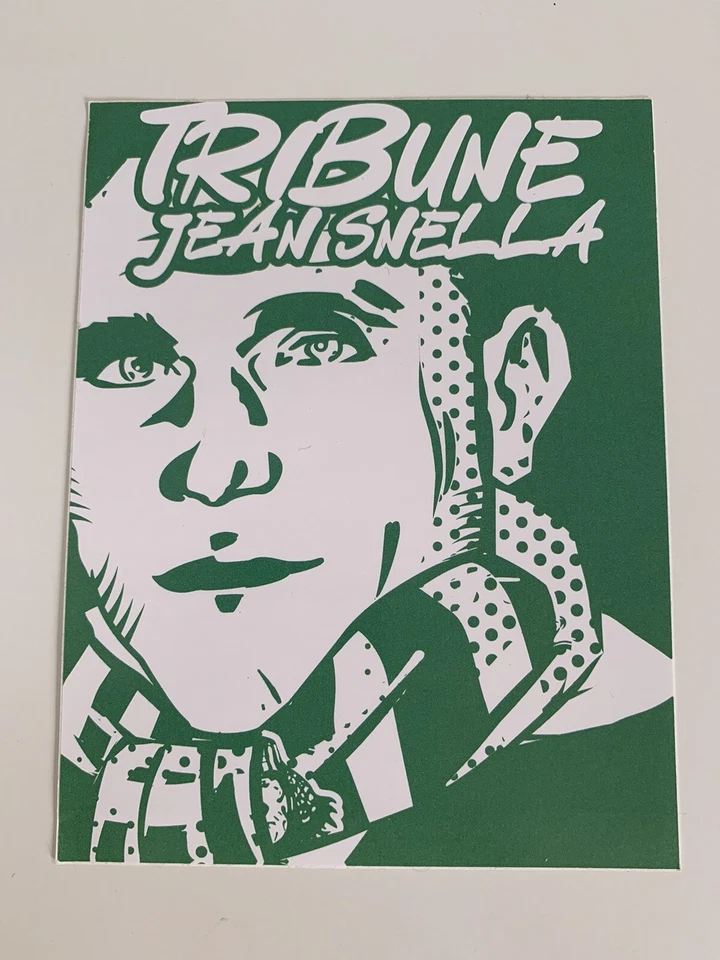AS Saint Etienne ASSE sticker tribune Jean Snella Green Angels autocollant - Photo 1/1