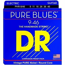 DR PHR-9 Pure Blues Electric Guitar Strings UPC 600781000680