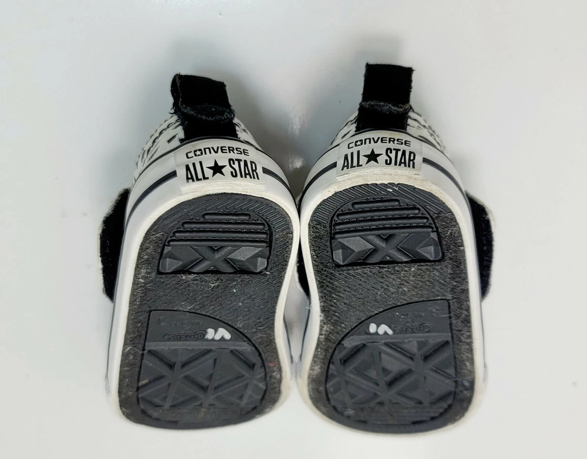 White converse hotsell toddler size 3